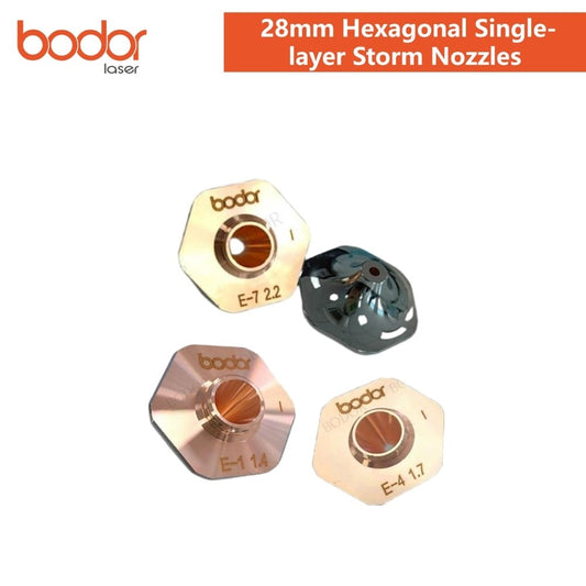 Bodor Original 28mm Hexagonal Single-layer Storm Nozzles