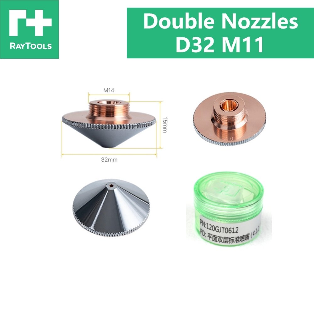 Raytools Original Standard Single/Double Layer Nozzle D32 M14