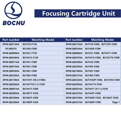 BOCHU Original BLT3/4/5 Series Focusing Cartridge Unit