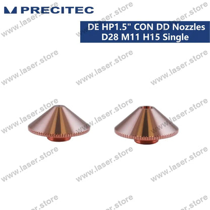 Prectiec Original DE HP1.5’’ CON DD Nozzles M11*0.75